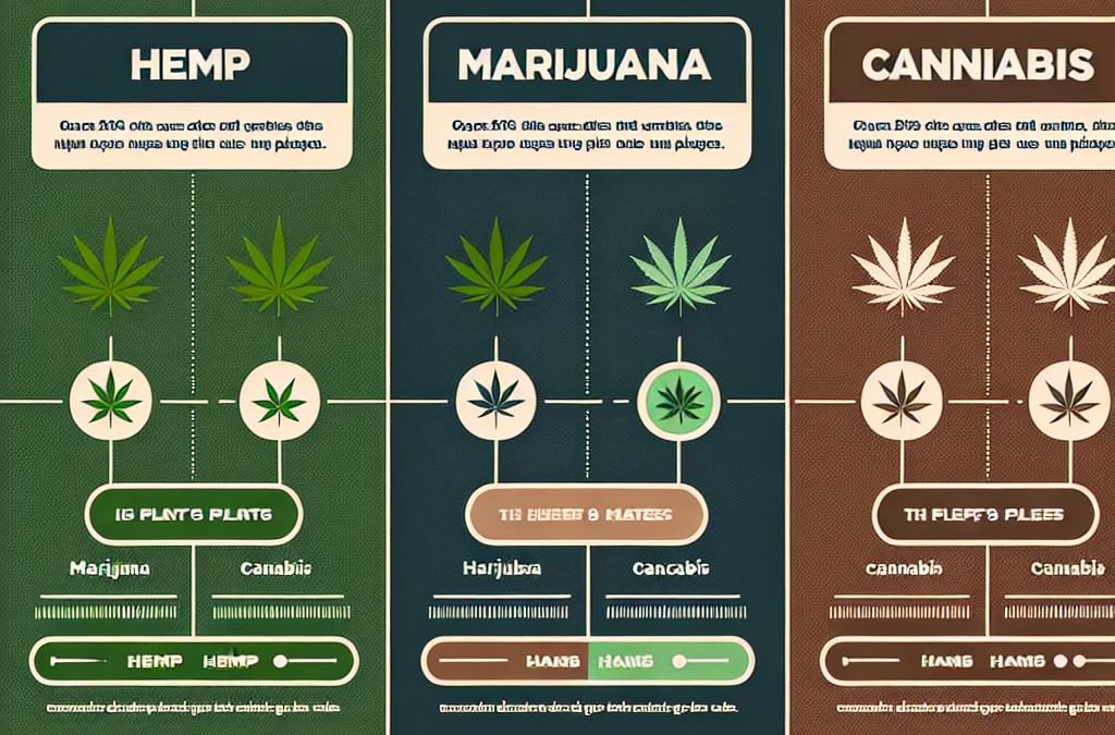 Unterschied: Hanf, Marihuana, Cannabis