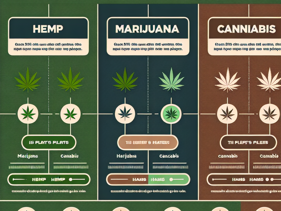 Unterschied: Hanf, Marihuana, Cannabis